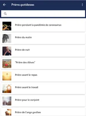 Le Saint Rosaire  Prières pour le Saint Rosaire android App screenshot 11