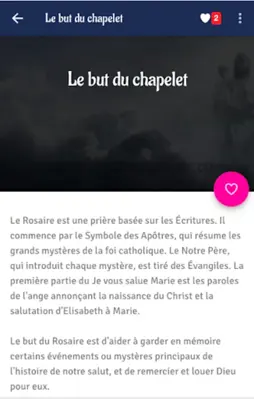 Le Saint Rosaire  Prières pour le Saint Rosaire android App screenshot 16