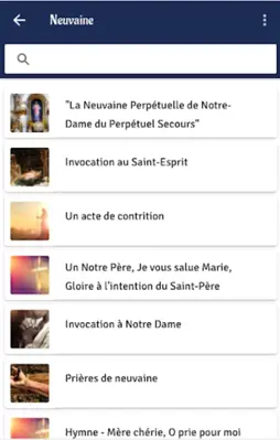 Le Saint Rosaire  Prières pour le Saint Rosaire android App screenshot 18