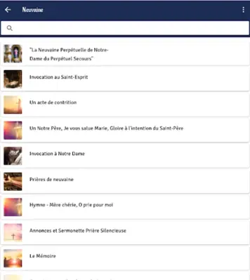 Le Saint Rosaire  Prières pour le Saint Rosaire android App screenshot 3