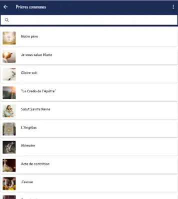 Le Saint Rosaire  Prières pour le Saint Rosaire android App screenshot 4